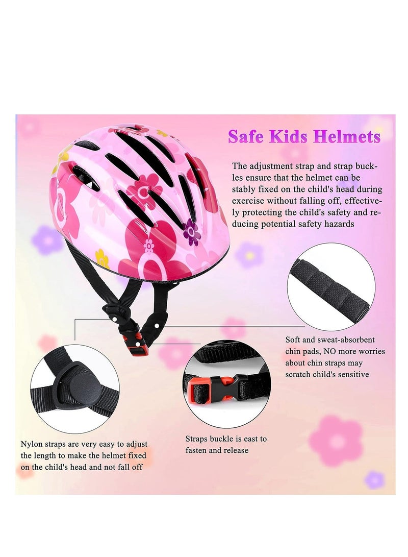 7-in-1 Kids Helmet and Protective Gear Set – Adjustable Safety Helmet for Cycling, Skateboarding, Scooter with Knee, Elbow, Wrist Pads - Image 4