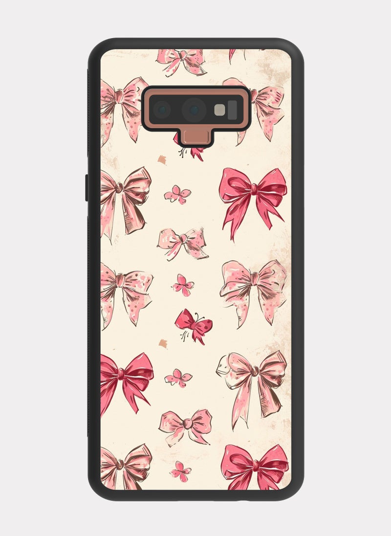 PXLAAT Samsung Galaxy Note 9 case cover Bow Pattern - Image 1