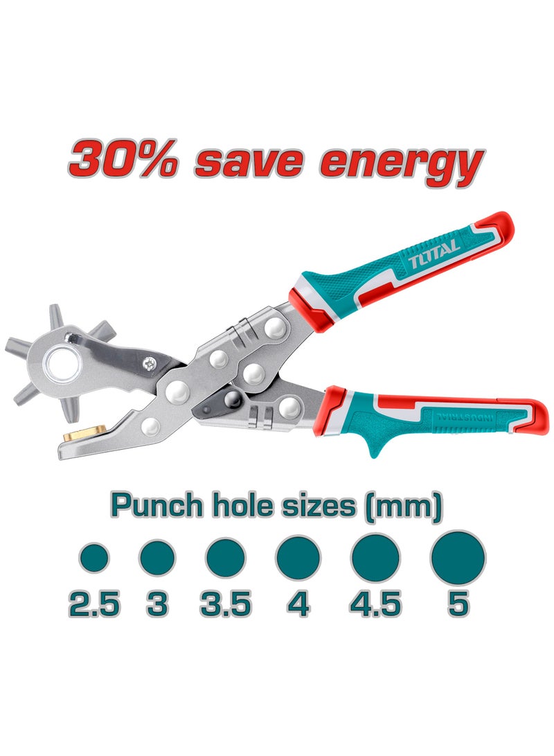 TOTAL Total Professional Fastening Tool Set, 3-Piece with Stapler, Riveter and Hole Punch, 1000 Fasteners  - Image 3