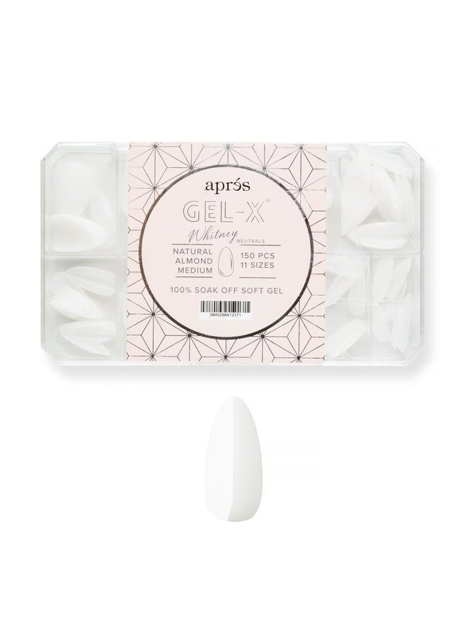 APRÉS أناقة طبيعية: احصلي على مظهر طبيعي رائع مع نصائح Gel-X المحايدة لدينا، المصممة لتقليد مظهر سرير الظفر الطبيعي الخاص بك لإنهاء PU - Image 1