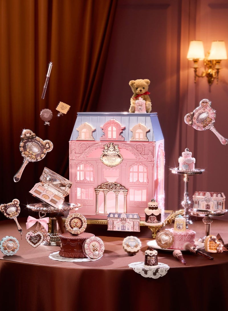 Flower Knows The Sweetie Bear Collection All-In Gift Set – 37-Piece Makeup & Beauty Collection in Dreamy Pink & Blue - Image 1