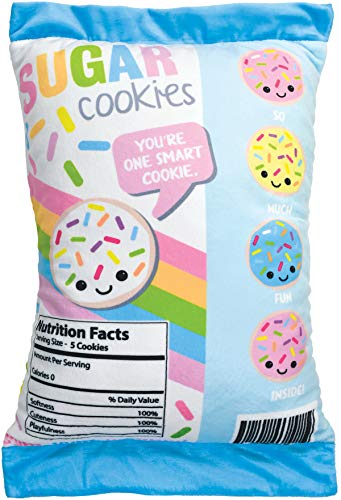 iscream Play with Your Food! Cookie Time Fleece Play Pillow Set with Embroidered Accents - Image 3