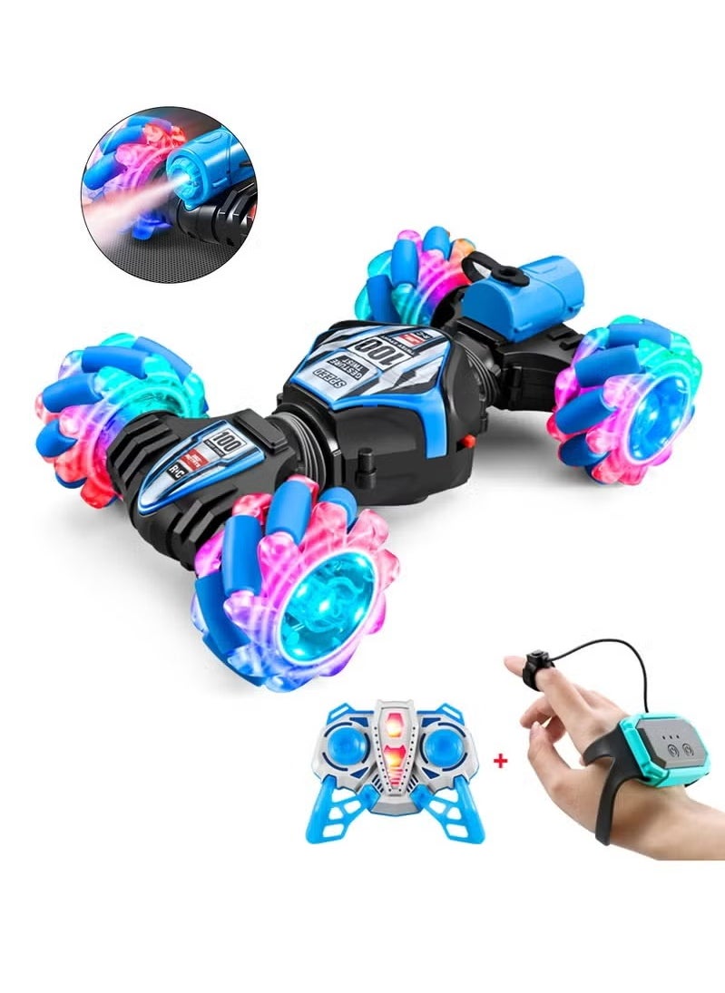 Generic RC Stunt Car Remote Control Cars RC Watch Gesture Sensor Electric Toy Car  - Image 1