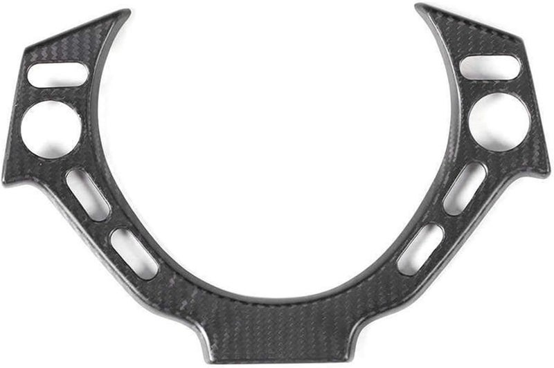 Wivplex Matte Dry Carbon Fiber Steering Wheel Trim Cover for Nissan GT-R R35 - Image 1