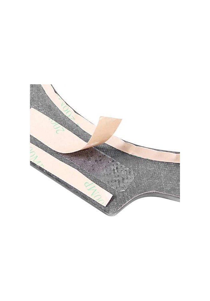 Wivplex Matte Dry Carbon Fiber Steering Wheel Trim Cover for Nissan GT-R R35 - Image 4