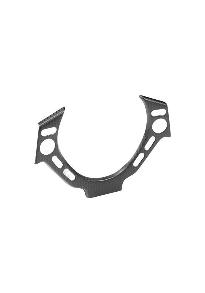 Wivplex Matte Dry Carbon Fiber Steering Wheel Trim Cover for Nissan GT-R R35 - Image 3