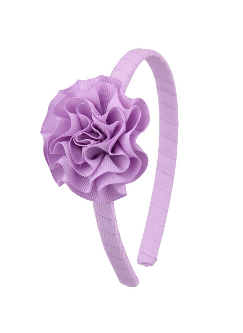 7Rainbows 7Rainbows 1 Pcs Purple Carnation Flower Mothers Day Headbands Gift for Mom Girls Toddlers Teens 