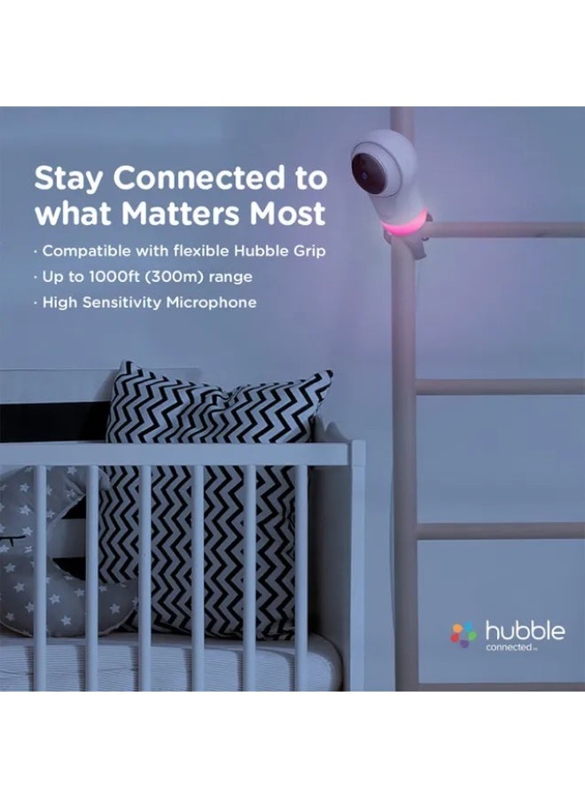 Hubble Connected Nursery Pal Glow - White - Image 4