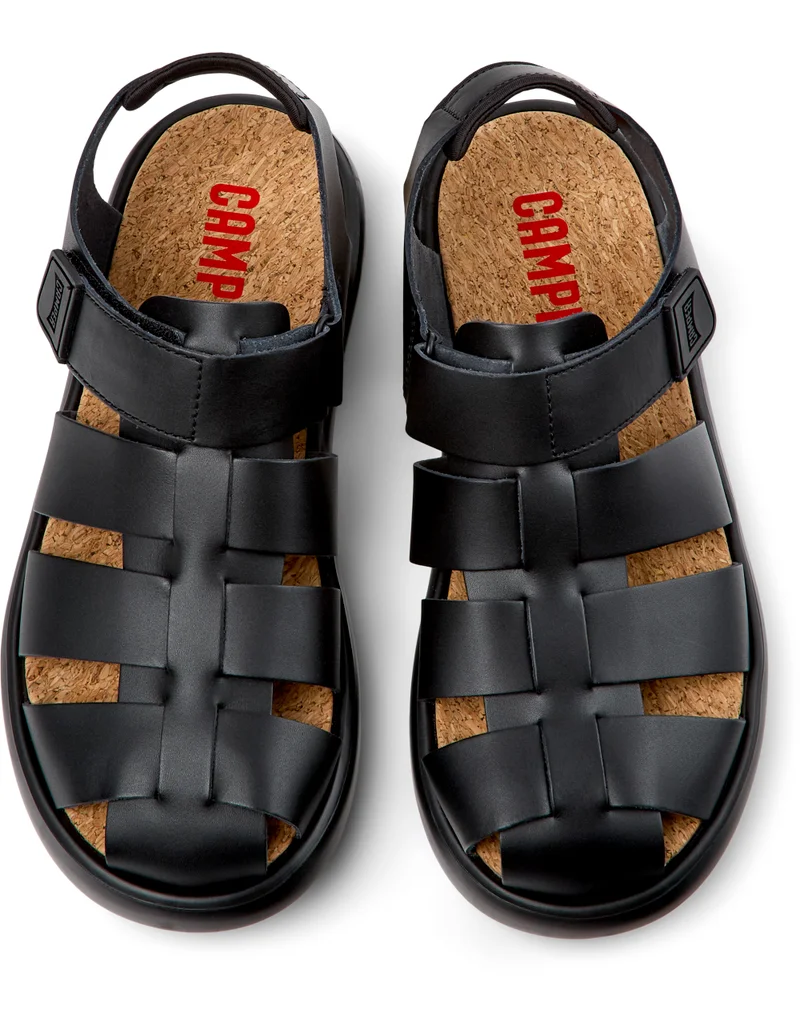 Camper Pelotas Flota, Men's Sandal, Black