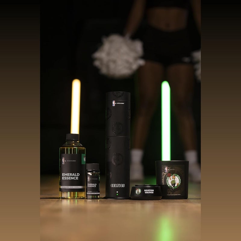 AROMA360 x NBA - Boston Celtics Luxury Portable Essential Oil Car Diffuser - Aromatherapy Oils Scent Car Diffuser - Auto On/Off Wireless Feature - Oil Not Included - Image 2