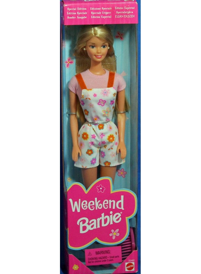 Mattel Games Barbie 23462 1998 Weekend Doll - Image 1