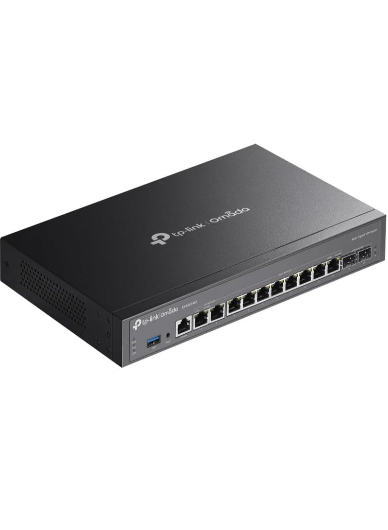 Tp-link Tl موجه TP-Link Omada ER7412-M2 VPN متعدد الجيجابت | رباعي النواة | 2X 2.5G منافذ | 1x منفذ USB 3.0 - Image 3