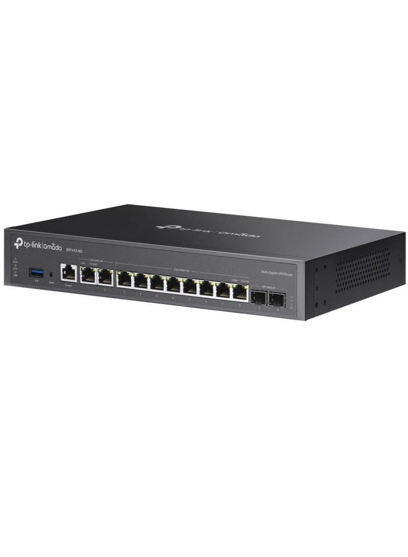 Tp-link Tl موجه TP-Link Omada ER7412-M2 VPN متعدد الجيجابت | رباعي النواة | 2X 2.5G منافذ | 1x منفذ USB 3.0 - Image 2