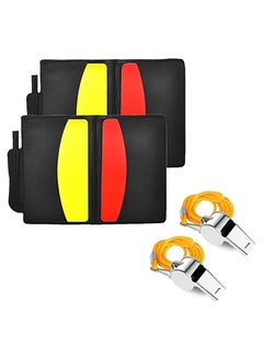 Two Sets Of Soccer Referee Card Yellow and Red Card Metal Soccer Referee Whistle Football Referee Equipment, for Football Soccer Volleyball Sports Game - pzsku/ZF29BF4C9393101EDAAC4Z/45/_/1732518310/e0d1ce7a-4c92-496b-911c-c877944b34e4