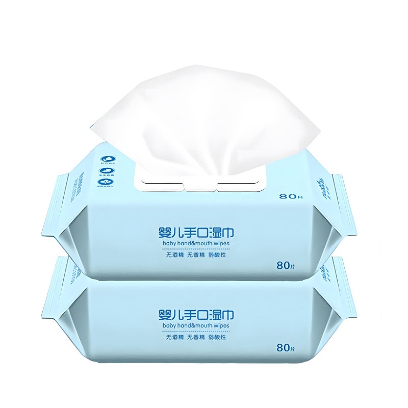 Baby Wipes: 2 Packs Unscented, Chlorine & Ethanol-Free, Safe For Sensitive Skin - Moisturizing Wet Wipes With Aloe Vera And Vitamin E For Baby Hand, Face Hygiene - Image 2