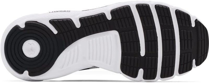 Under Armour Charged Assert 9 Women's Running Shoe - Black/White - Image 5