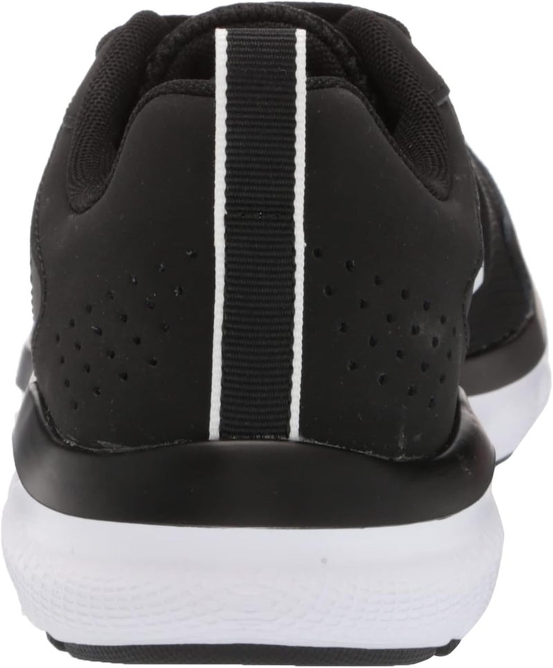 Under Armour Charged Assert 9 Women's Running Shoe - Black/White - Image 3