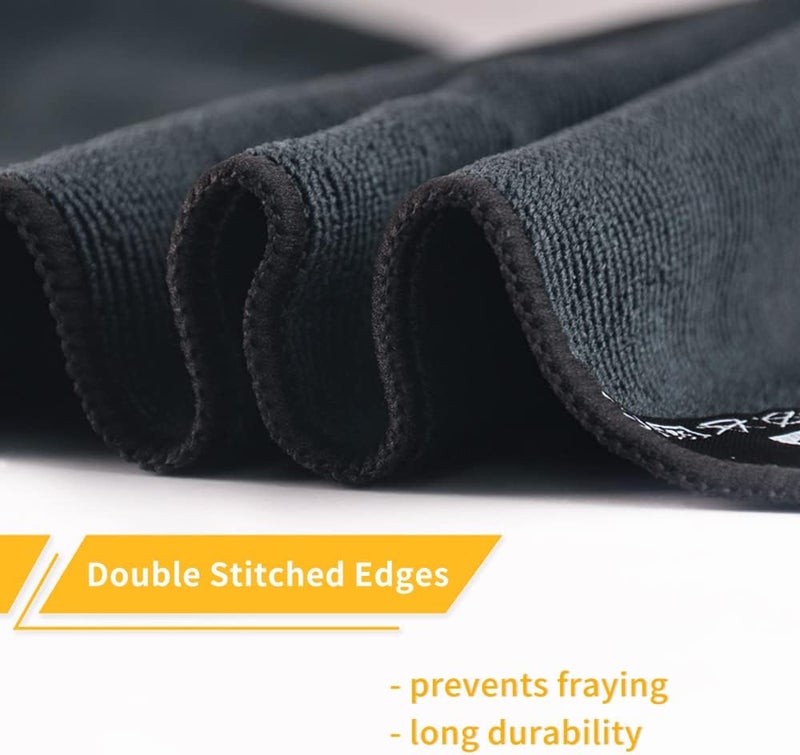 CAFEMASY Barista Micro Cleaning Towels Pack - 4pcs Soft Absorbent Non-Abrasive Micro Cleaning Cloth for Barista to Clean Steam Wand Coffee or Espresso Machine - Image 3