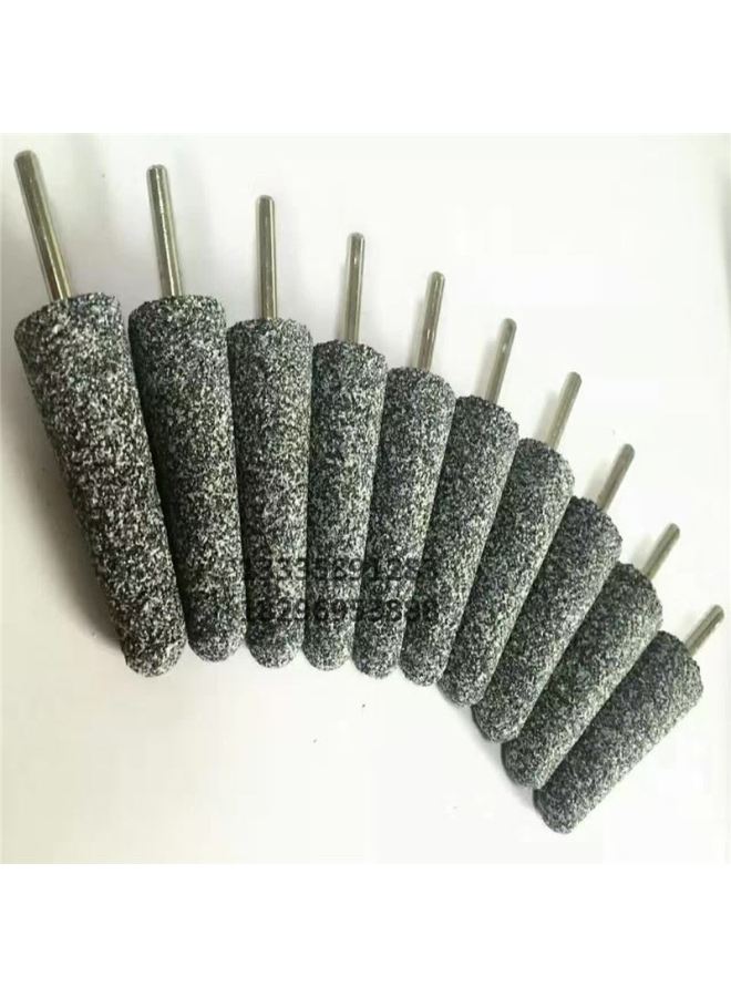 Tapered Brown Corundum With Shank Grinding Wheel Grinding Head Electric Grinding Head Electric Grinding Head Grinding Head Pointed Cylindrical Lengthening-Color:Standard  - Image 2