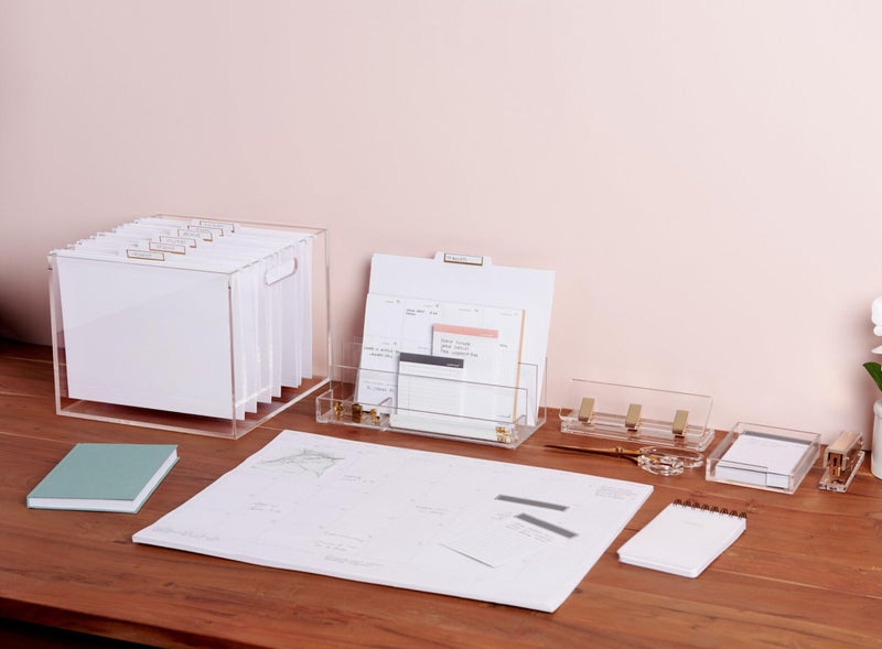 russell+hazel White File Folders, Includes Gold Foil Border Labels, Center Position Tabbed File Folders, 11.75â€ x 9.75â€, Letter Size, 12-Count (18911) - Image 4