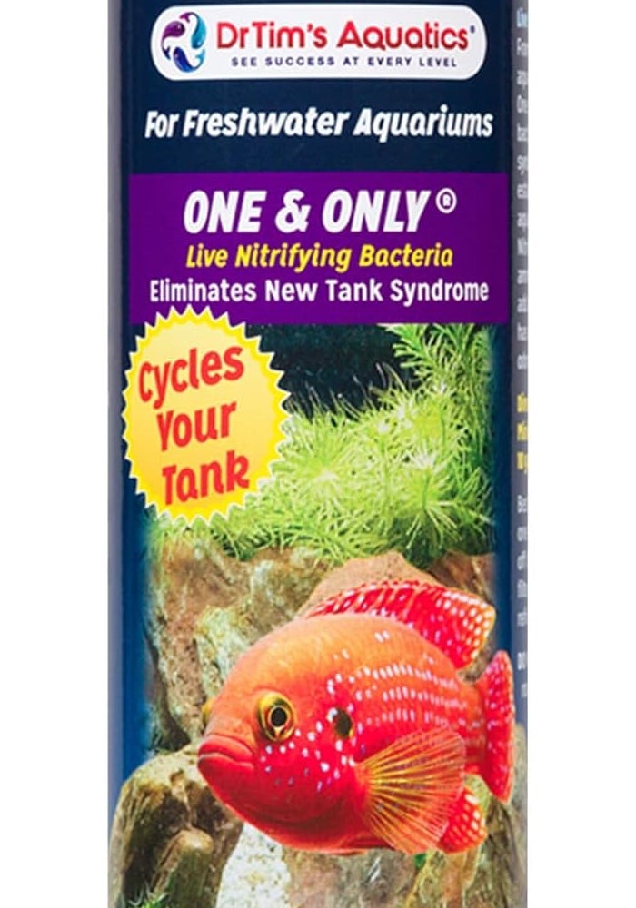 DrTim's Aquatics One & Only Live Nitrifying Bacteria for Freshwater Aquaria - 8 Ounce - Image 1