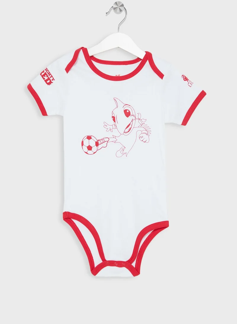 ليفربول اف سي Infant 2 Pack Liverpool Bodysuit