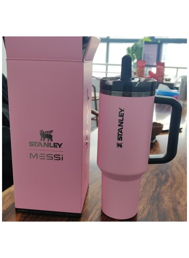 Stanley Stainless steel vacuum insulated mug with lid and straw for water, iced tea or coffee, smoothies, etc. 40 oz. - Image 1