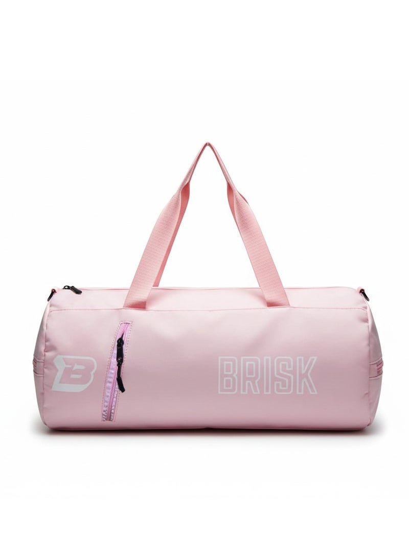 شنطة رياضية مقاومة للماء للجنسين – تصميم مطبوع، للسفر والجيم