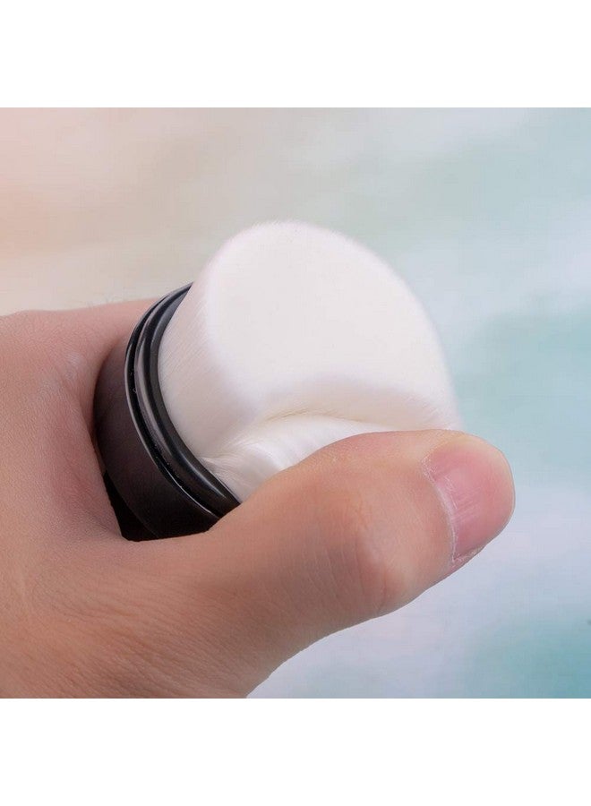 Yoseng 4Pack Flat Top Craft Ink Blending Brushes,Ink Blending Tool,Blending Brush For Paper Crafter,With Cover（Small Model,Brush Head Diameter 1.5 Inches） - Image 2