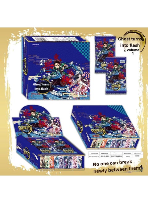 Demon Slayer Collectible Card GameThe Blade of Ghost Extermination Volume 1 1 yuan Pack a box of 36 packs The Blade of Ghost Extermination Volume 1 1 yuan Pack a box of 36 packs