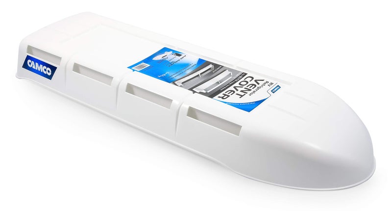 Camco RV Refrigerator Vent Cover | Features a Streamlined Low-Profile Design, Easy Installation, a Heavy-Duty Plastic Construction, and is Compatible with Dometic and Norcold Bases (21019) - Image 5