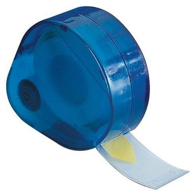 Redi-Tag Witness Printed Arrow Dispenser Flags, 120 Flags per Dispenser, 1.75 x 0.56 Inches, Yellow (81374) - Image 1