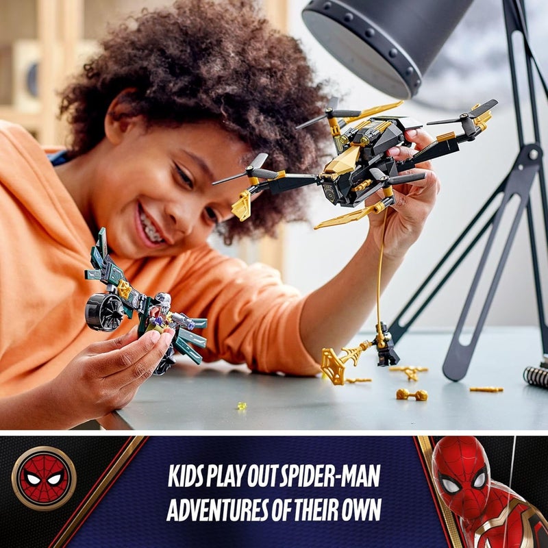LEGO Marvel Spider-Man’s Drone Duel 76195 Building Kit (198 Pieces) - Image 4