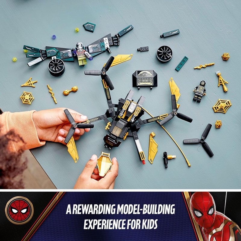 LEGO Marvel Spider-Man’s Drone Duel 76195 Building Kit (198 Pieces) - Image 3