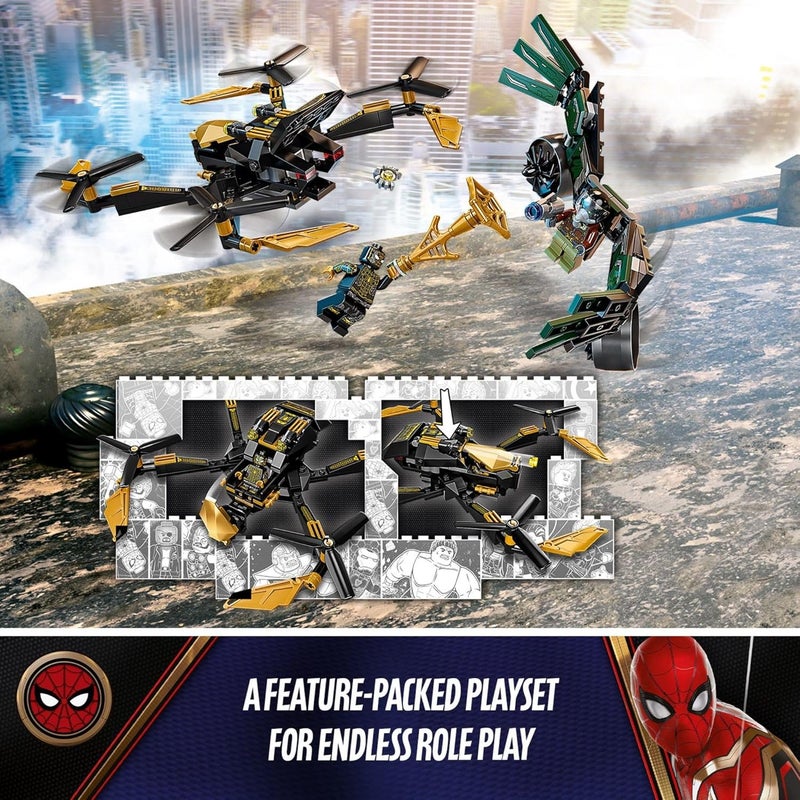 LEGO Marvel Spider-Man’s Drone Duel 76195 Building Kit (198 Pieces) - Image 5