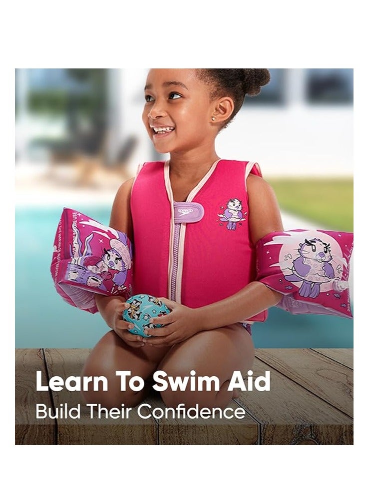 سبيدو شارات مطبوعة بشخصيات الرضع | تصميم ملون مع إريا قضاعة البحر الكندية | للسباحين الشباب | تصميم للسلامة | الفئة العمرية 2-6+ سنوات - Image 3