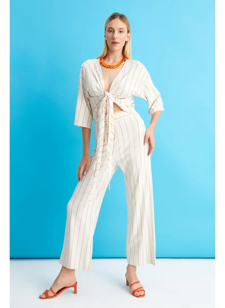 Alexander Gardi Wide Leg Trousers (B22-13700)