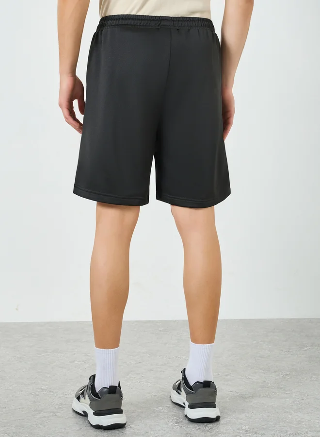 Take Two  Men Black Shorts with Drawstring for Men | Best Price UAE