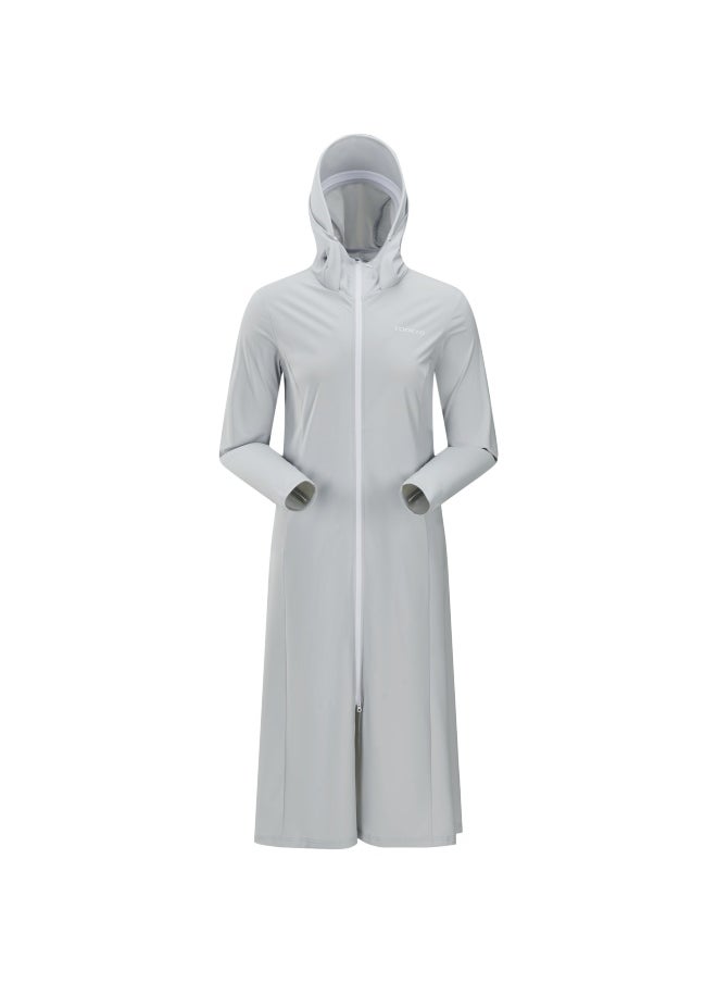 TOREAD Women's Long Knitted UV-Protection Skin Jacket - Lightweight & Breathable  - Image 1