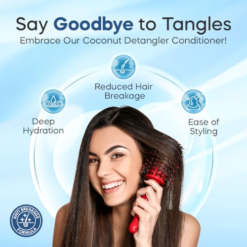 Dominican Magic Detangler Coconut-Infused Conditioner – 1 Gallon (3628ml) | Ultra-Hydrating & Strengthening | Softens, Detangles & Restores Shine for All Hair Types - Image 3