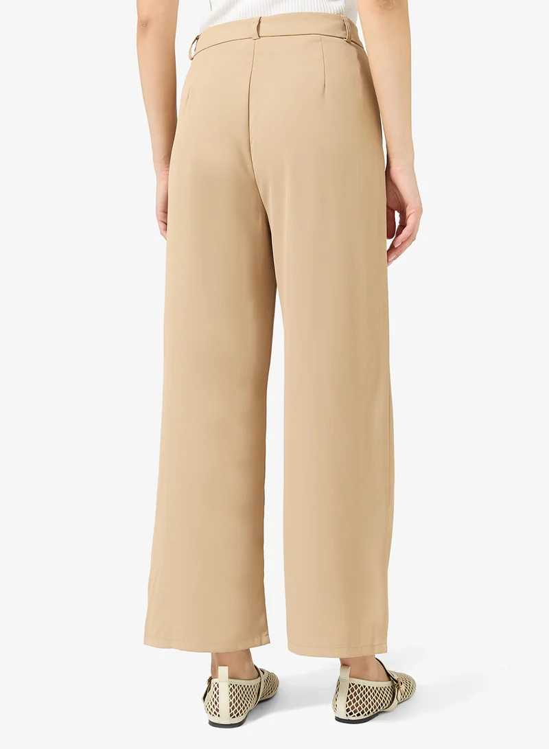 جينجر بنطلون واسع الساق مفصل