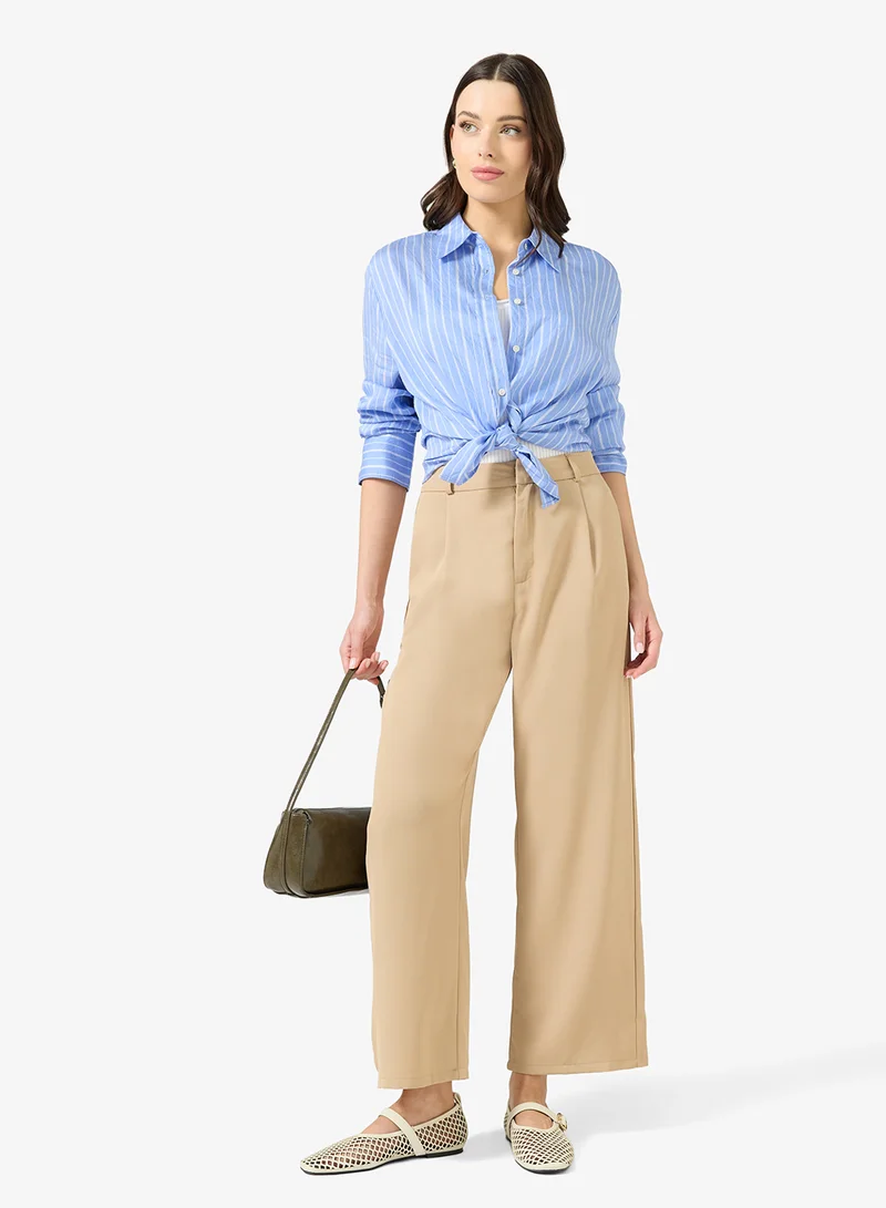 Ginger Tailored Wide Leg Pants