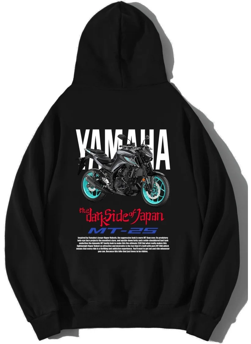 بي ار زد كولكشن Unisex Oversize Yamaha Mt-25 Hoodie