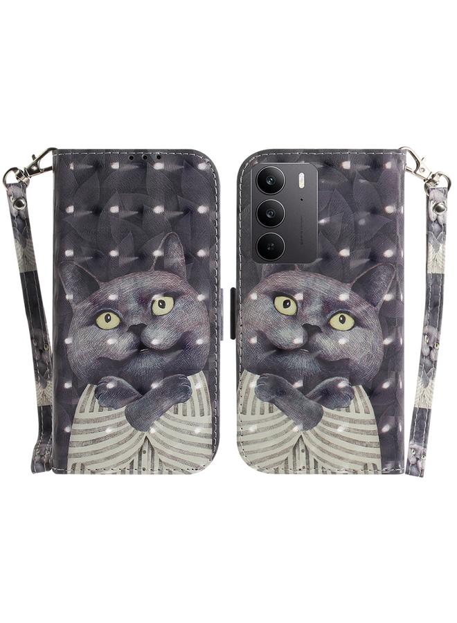 S-TOP Case For Realme C75 3D Colored Horizontal Flip Leather Phone Case - Image 1