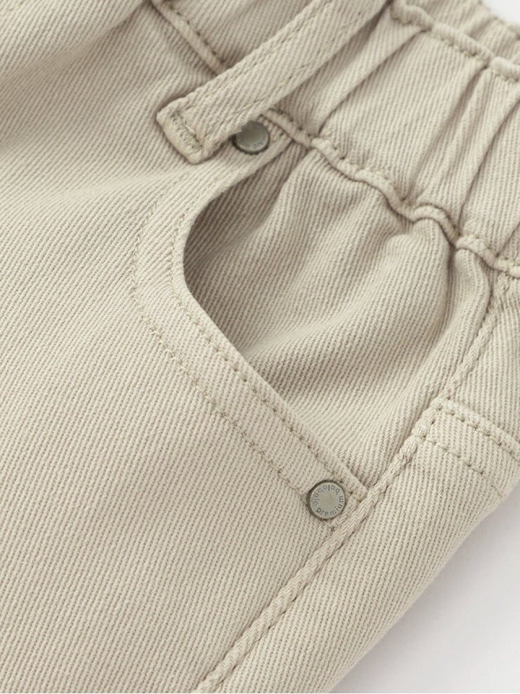 بالابالا بنطلون دنيم بحافة مطوية للأولاد - Image 4