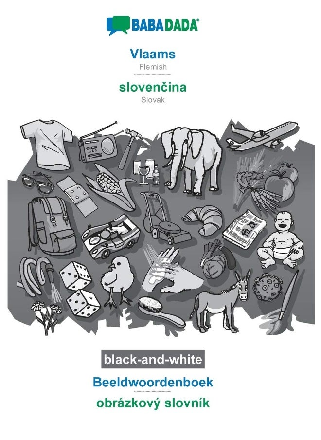 null - BABADADA black-and-white, Vlaams - slovenčina, Beeldwoordenboek - obrázkový slovník: Flemish - Slovak, visual dictionary - Image 1