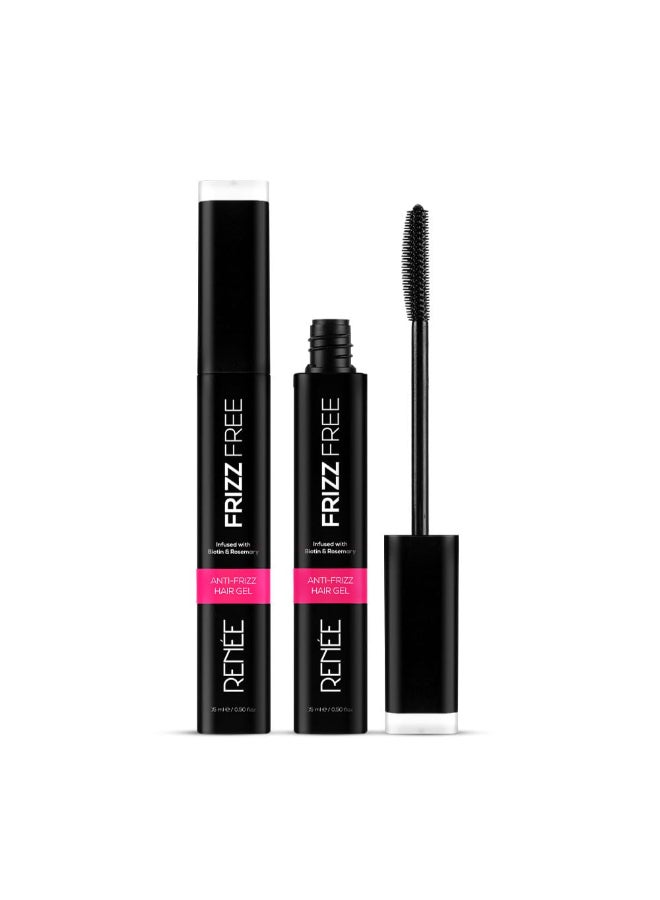 RENEE Frizz Free Hair Finishing Stick Anti Frizz Hair Wax Stick Wand For Flyaway Hairs NonSticky Greasy Hair Fix Gel Anti Flyaways Baby Hair Use As Hair Setting Spray Biotin Rosemary 15ml - Image 2