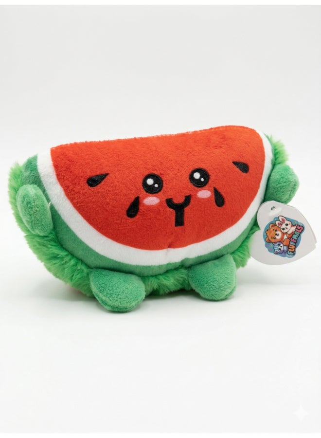 Fluffmals Soft Plush Animal Toy – MOCO MELON15cm 15cm | Cute Mini Stuffed Toy for Kids | Ultra Soft & Huggable Small Plush | Travel Friendly Soft Toy for Babies & Toddlers - Image 3