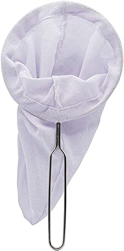 DDPREMIUM Tea Filter Reusable Stainless Steel Strainer Friendly Using Durable for a Healthier Tea Experience  Compatible with All Tea Types Includes Coffee Strainer Colador de Cafe Size 55 Inches