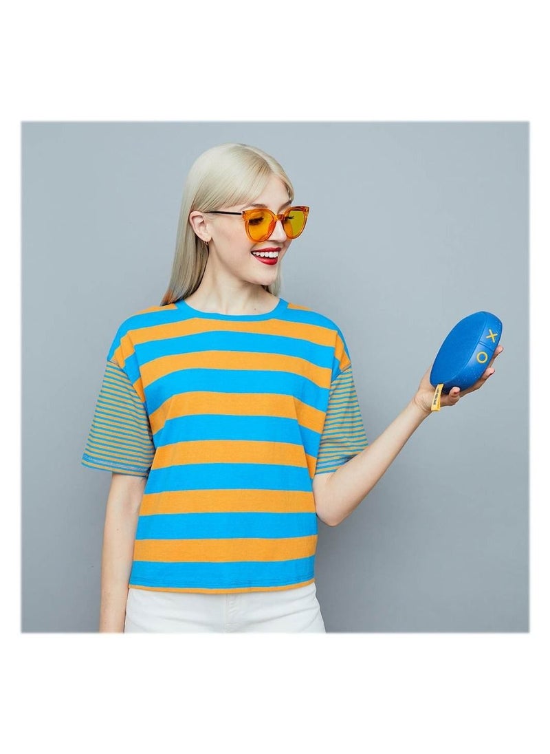 JAM - JAM HX-P303BL - Hang Tight Portable Bluetooth Speaker - Blue - Image 1